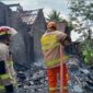 Rumah dan Kandang Ternak Warga di Nganjuk Terbakar, Enam Kambing dan Puluhan Ayam Hangus Terpanggang