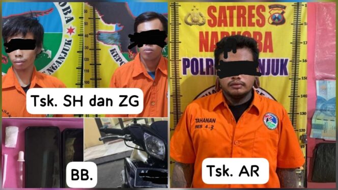 
					Polres Nganjuk Ungkap Kasus Narkotika Jenis Sabu: Empat Tersangka Diamankan, Sejumlah Barang Bukti Disita Dalam Dua Pekan